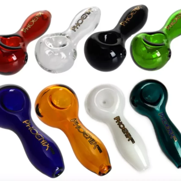 Phoenix Star Handheld Glass Pipe 4 inches