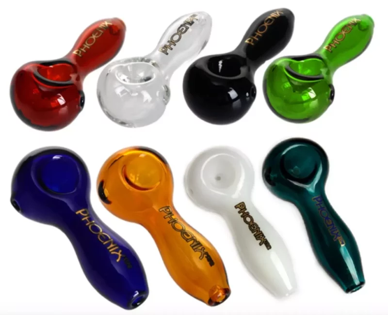 Phoenix Star Handheld Glass Pipe 4 inches