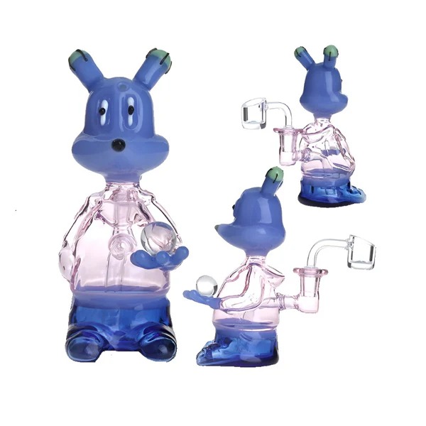 Treasure Cute Animal Glass Dab Rig – 6.3 Inches