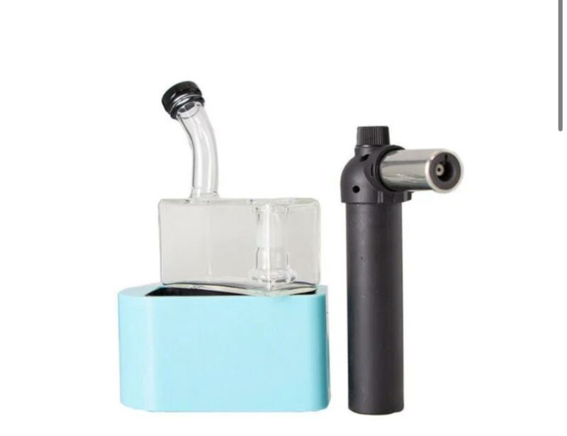 All In 1 Glass Dab Rig Kit W/ Built In Torch - Image 4