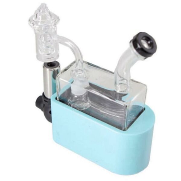 All In 1 Glass Dab Rig Kit W/ Built In Torch