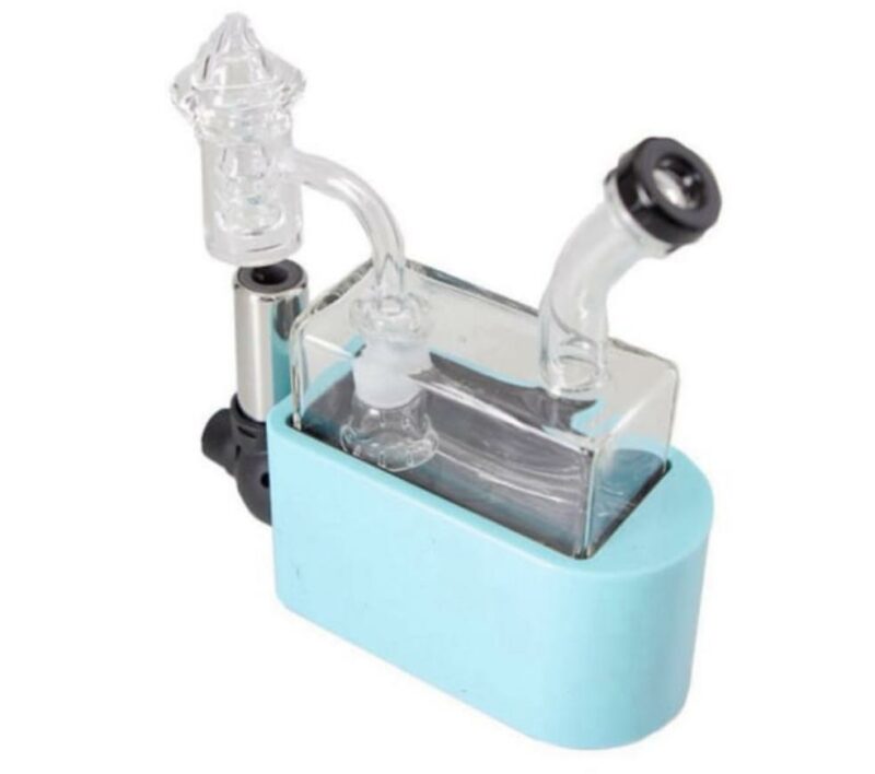 All In 1 Glass Dab Rig Kit W/ Built In Torch